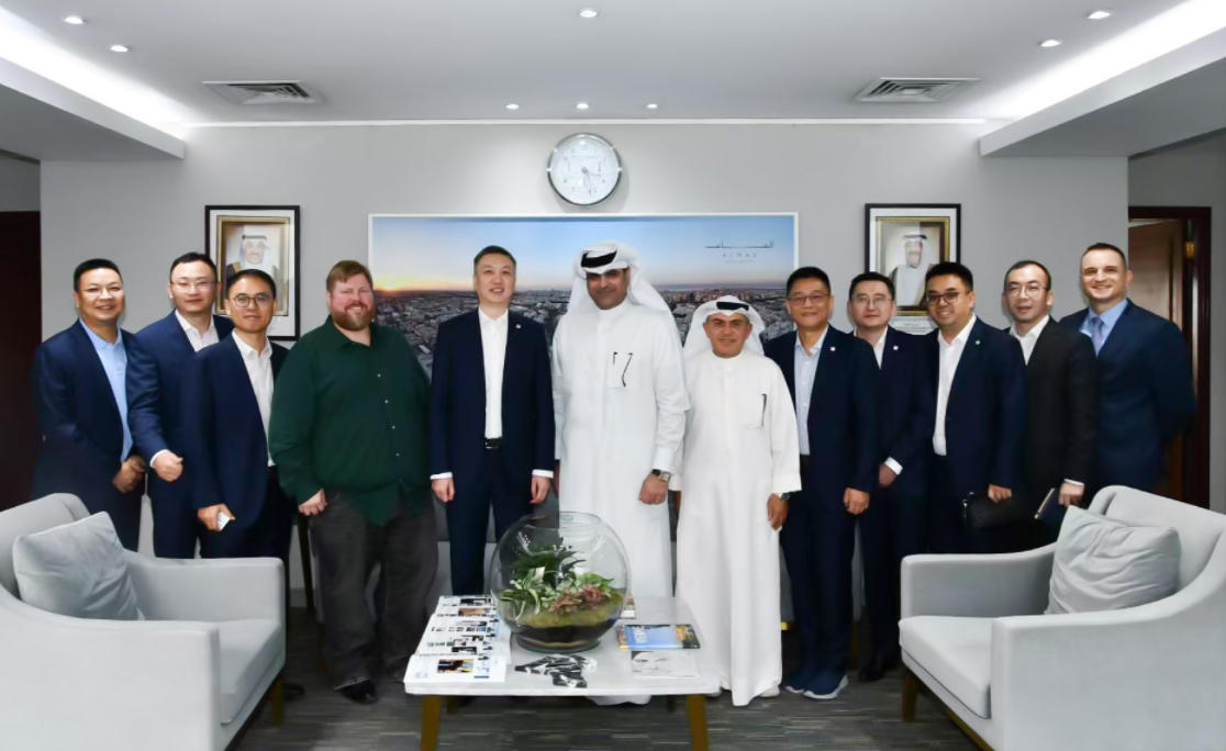 金沙js6038總裁一行赴科威特考察交流(圖3)